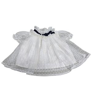 Janie and Jack Dot, Puff Sleeve Dress Size 12-18